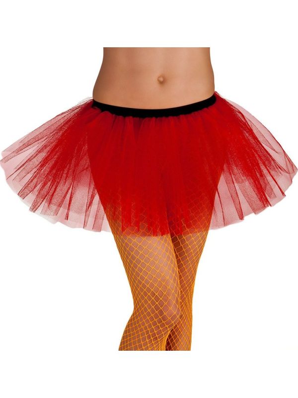 Basic Tutu Dames Rood