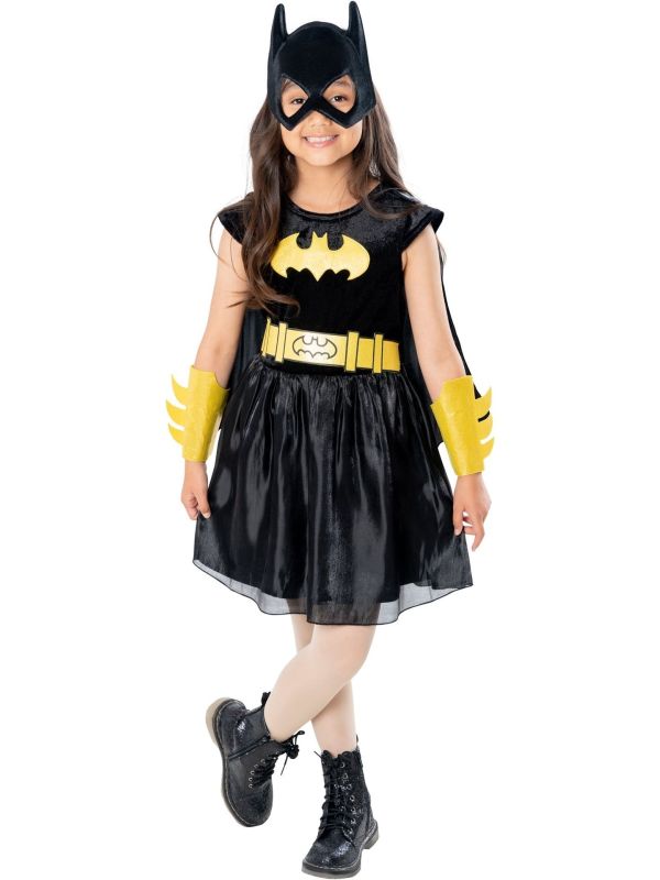 Batgirl Jurkje Zwart Meisjes