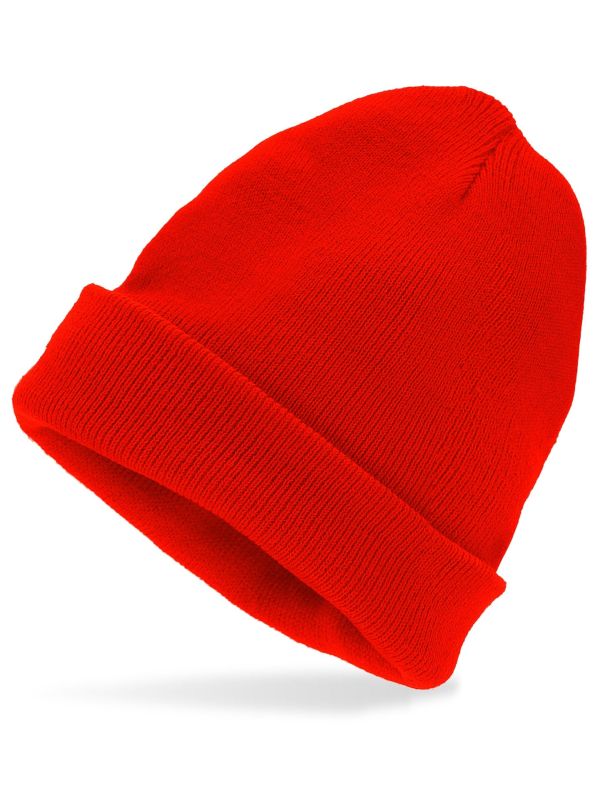 Beanie Carnaval Muts Rood Dames Mannen