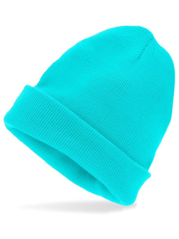 Beanie Carnaval Muts Turquoise Lichtblauw Dames Mannen