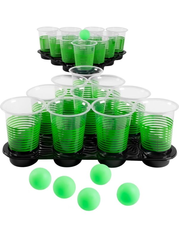 Beer Pong Groen Drankspel