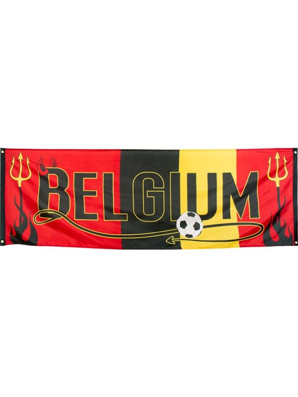 België Voetbalsupporters Banner