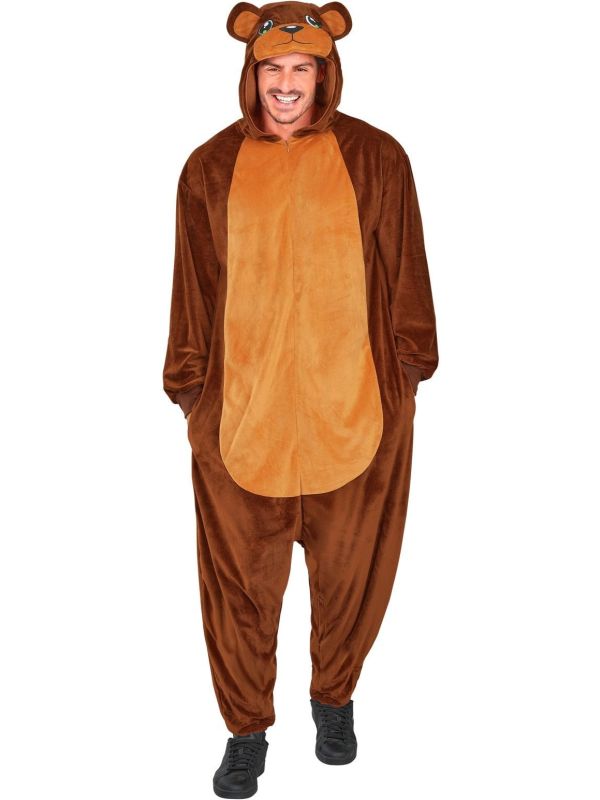 Beren Onesie Bruin Dames Heren