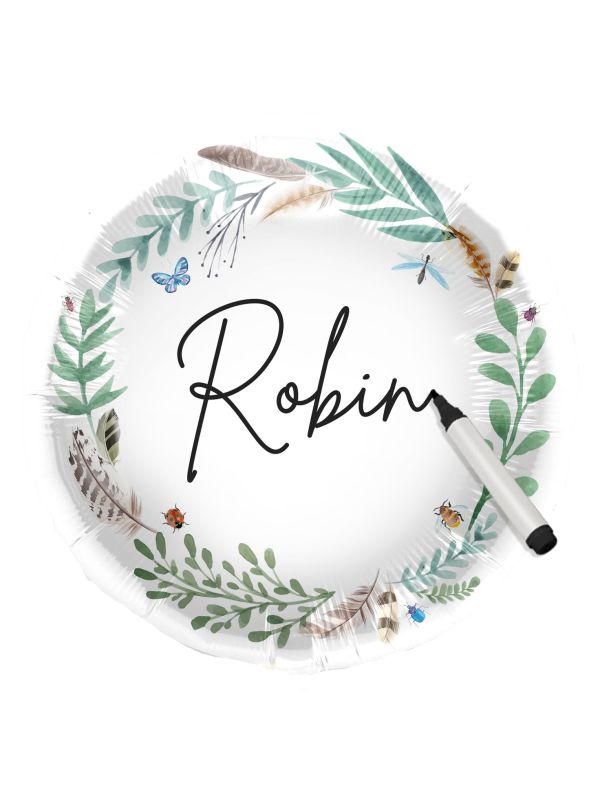 Beschrijfbare Folieballon Communie