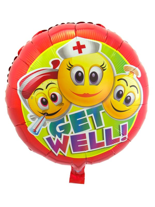 Beterschap Smileys Folieballon