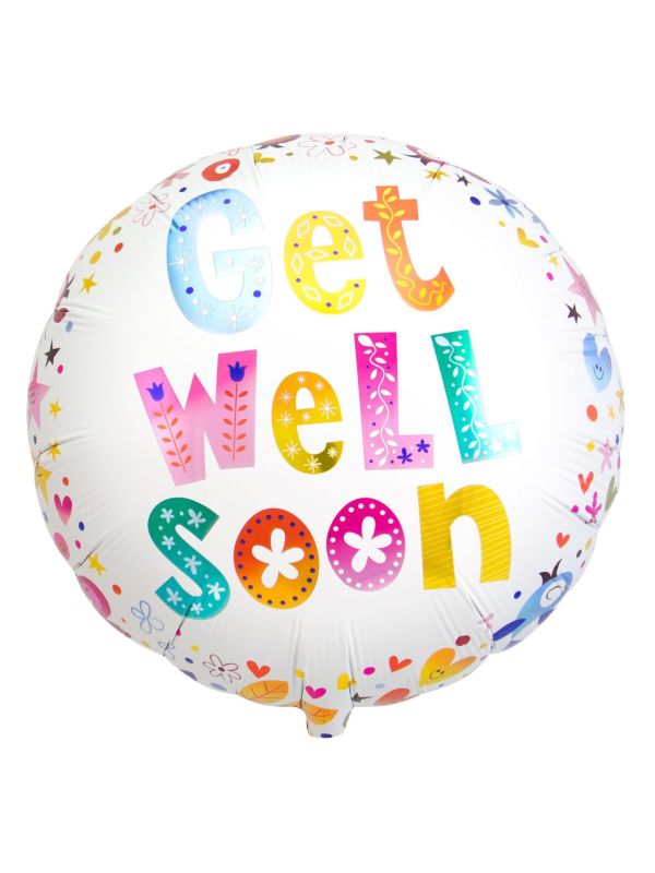 Beterschapswens Get Well Soon Folieballon