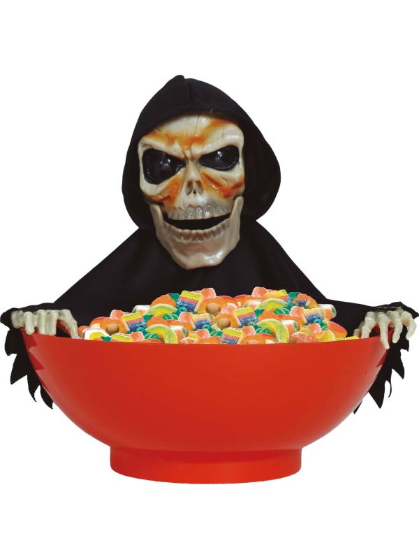 Beweegbare Skelet Snoepschaal Halloween