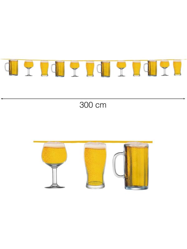 Bierglazen Figuurslinger 3 Meter