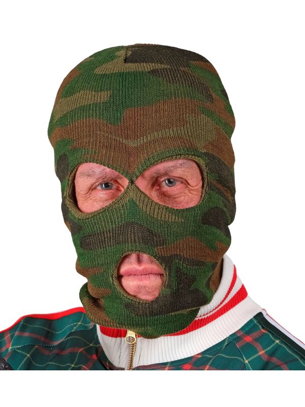 Bivakmuts Camouflage Dames Heren Carnaval