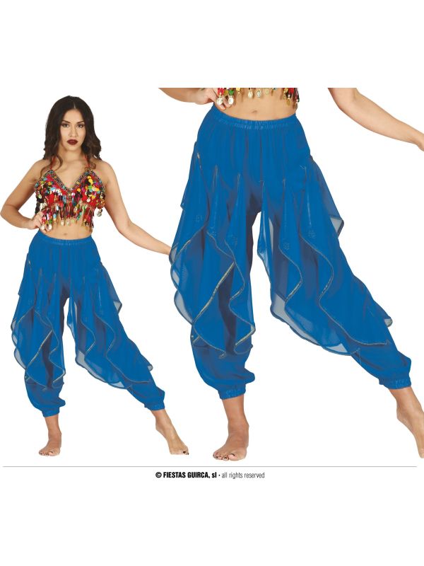 Blauwe Buikdansbroek Desert Princes