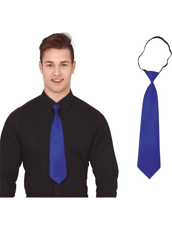 Blauwe Feest Stropdas 45cm