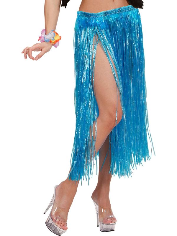 Blauwe Hawaii Midi Rok