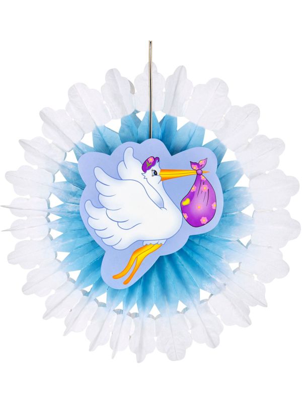 Blauwe Ooievaar Waaier