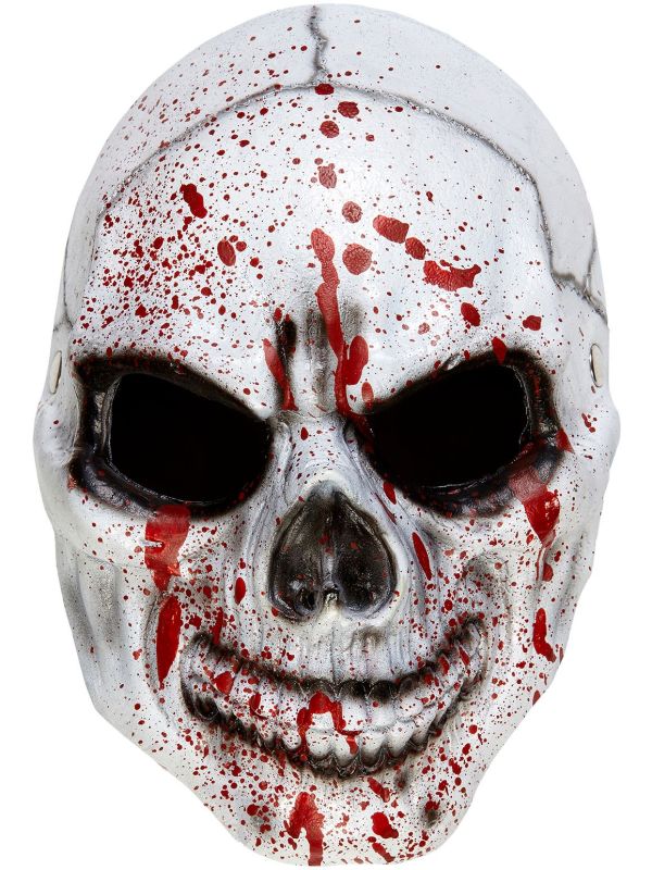 Bloederig Schedel Masker