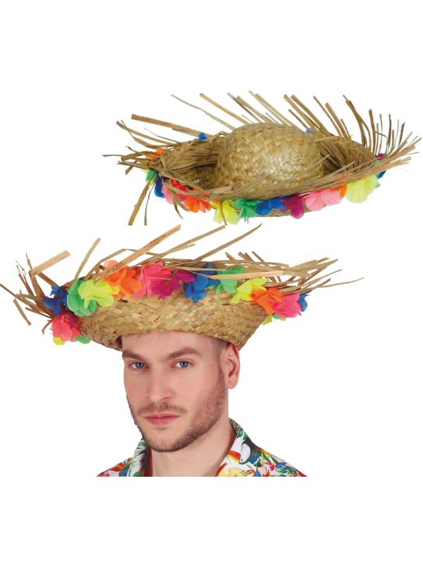 Bloemenhoed Hawaï Stro