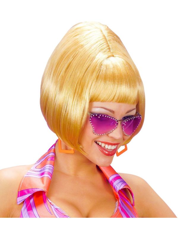 Blonde 70's Pruik