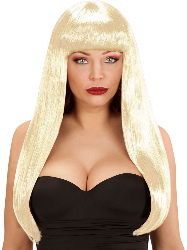 Blonde Fashion Pruik