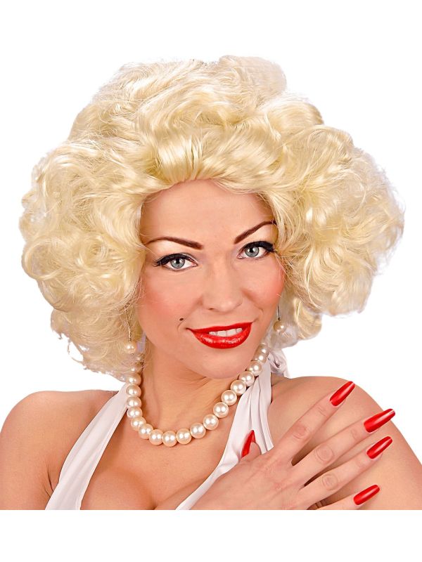 Blonde Filmster Pruik