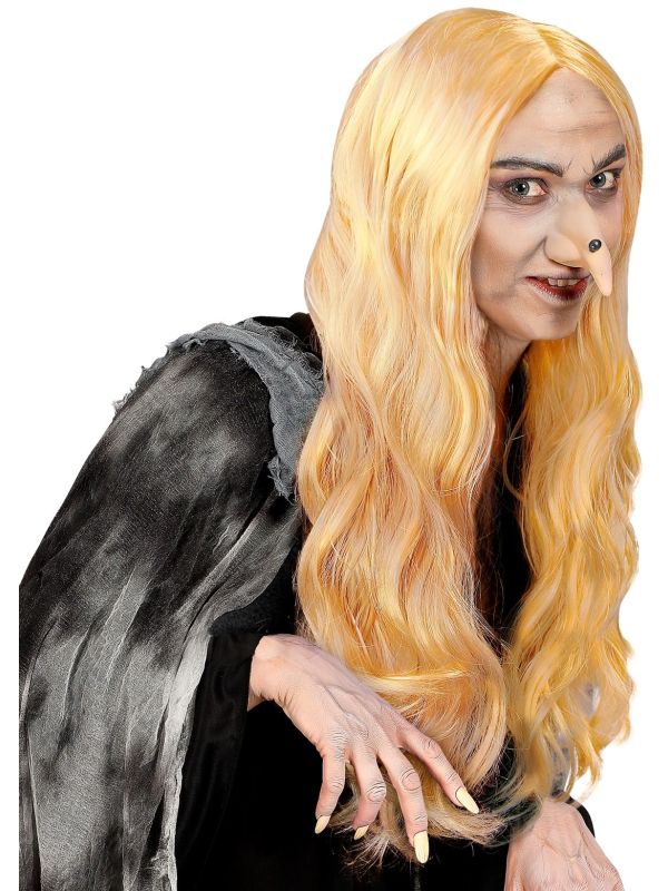 Blonde Heksen Pruik