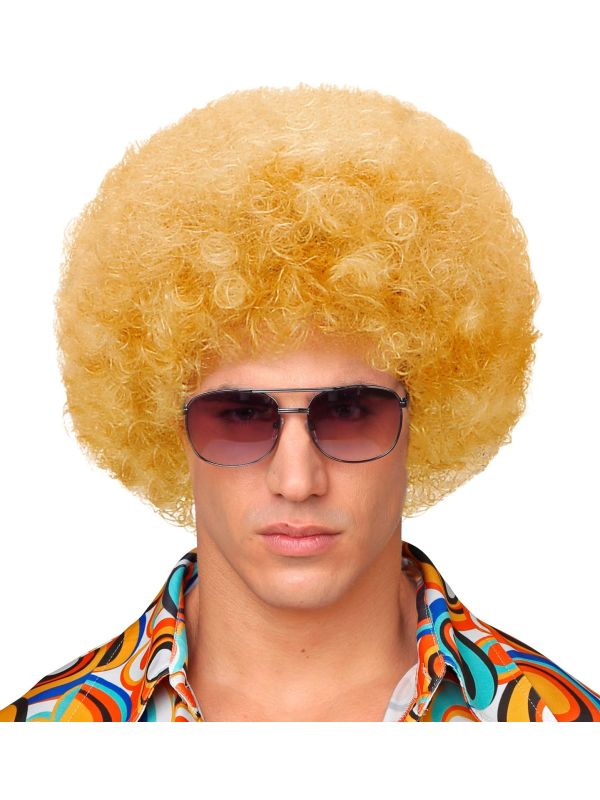 Blonde Krullen Pruik