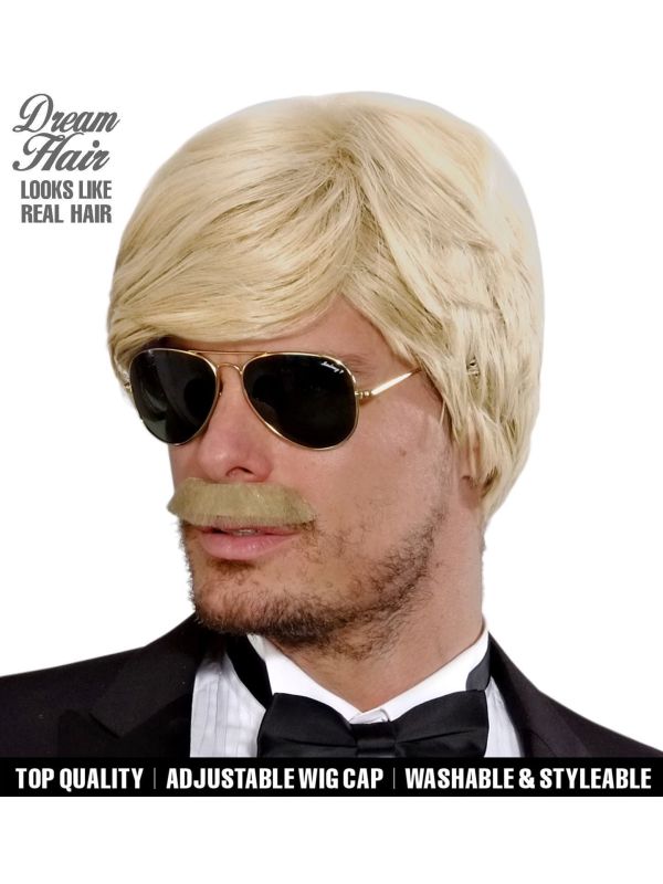 Blonde Playboy Pruik