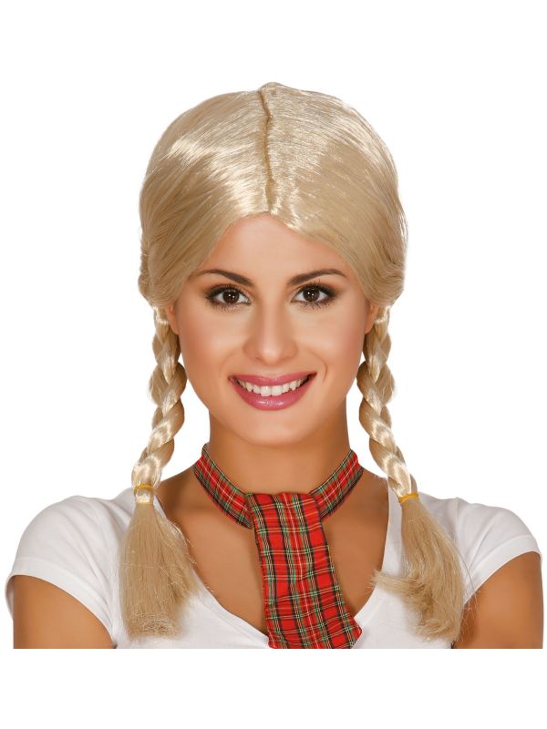 Blonde Tiroler Heidi Pruik