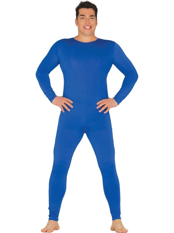 Bodysuit Blauw Heren