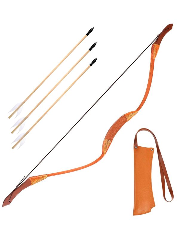 Boog en Pijlen Set met Koker Oranje