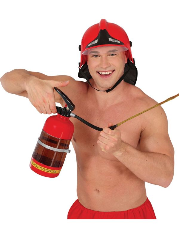 Brandweer Drinkcontainer 2L Rood