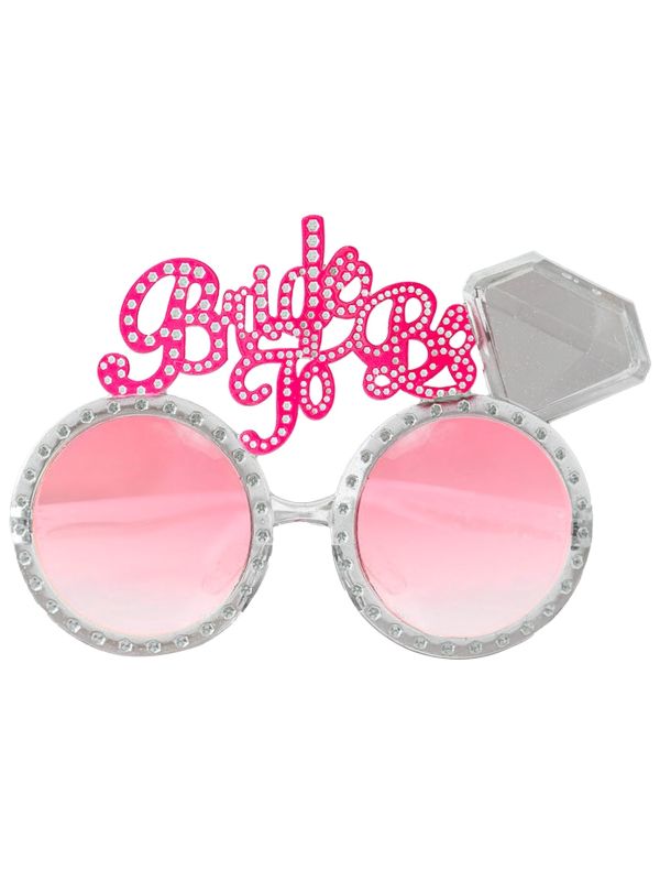 Bride To Be Bril Roze Dames