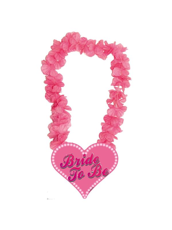 Bride To Be Roze Hawaii Krans