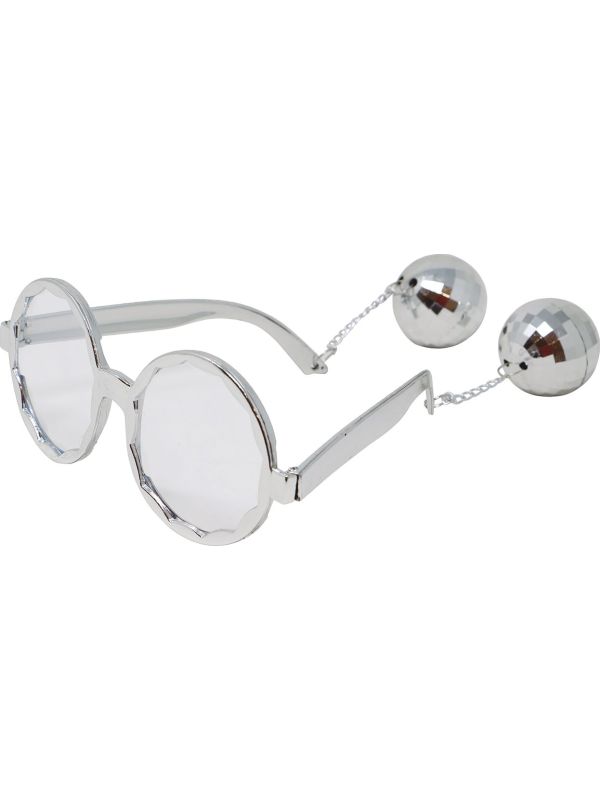 Bril met Discoballen