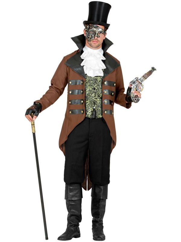 Bruce Steampunk Kostuum Heren