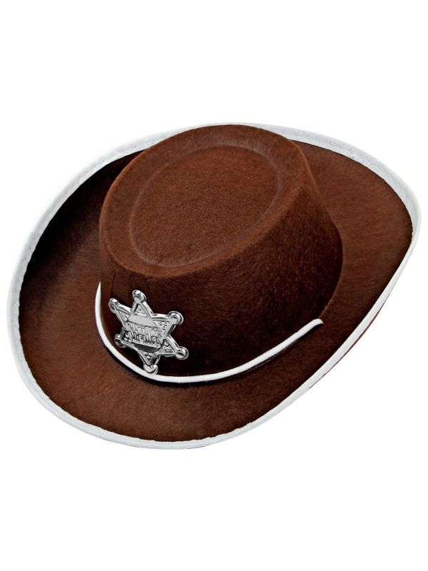 Bruine Cowboyhoed Kind