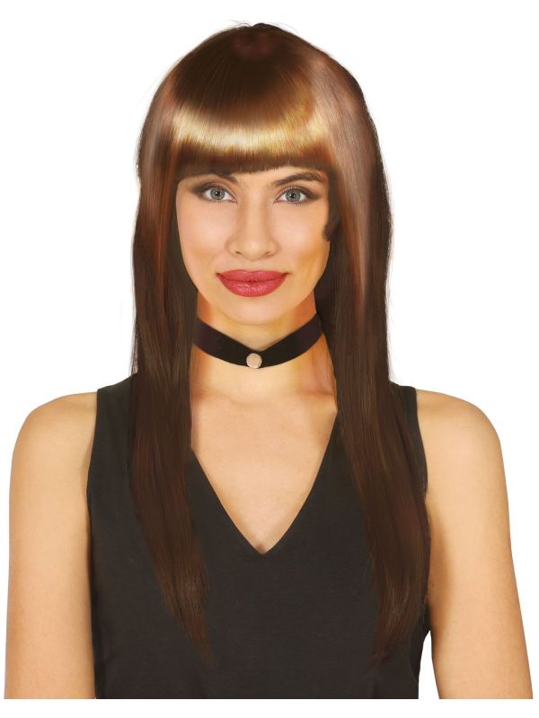 Bruine Pruik met Pony