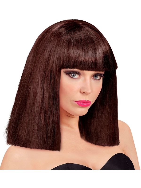 Bruine Showgirl Pruik