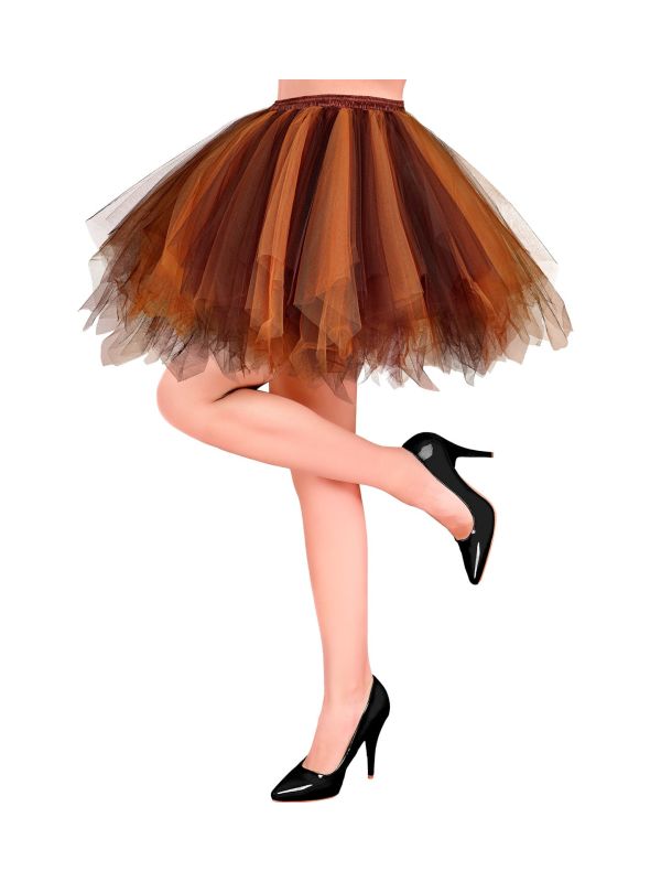 Bruine Tutu Dames met Binnenzak