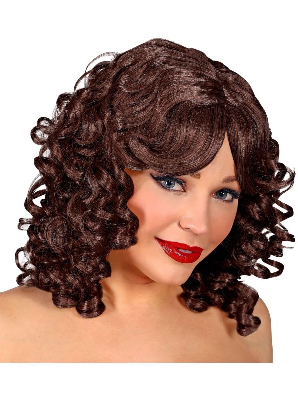 Bruine Veronica Pruik