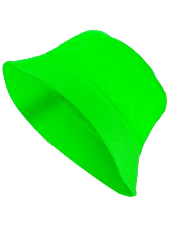 Bucket Hat Neon Groen Dames Heren
