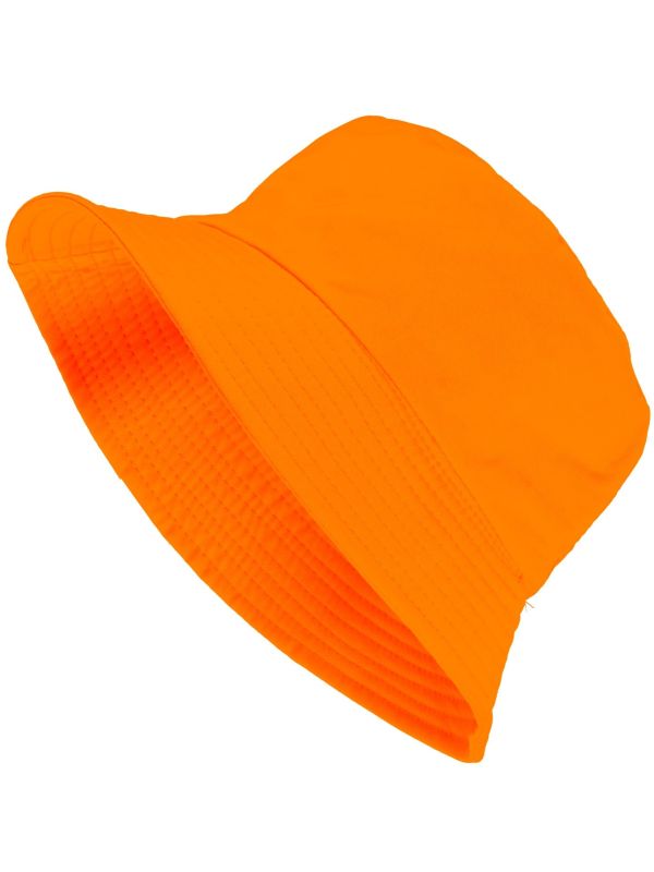 Bucket Hat Neon Oranje Dames Heren