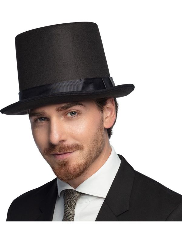 Byron Zwarte Hoge Hoed Kwaliteit