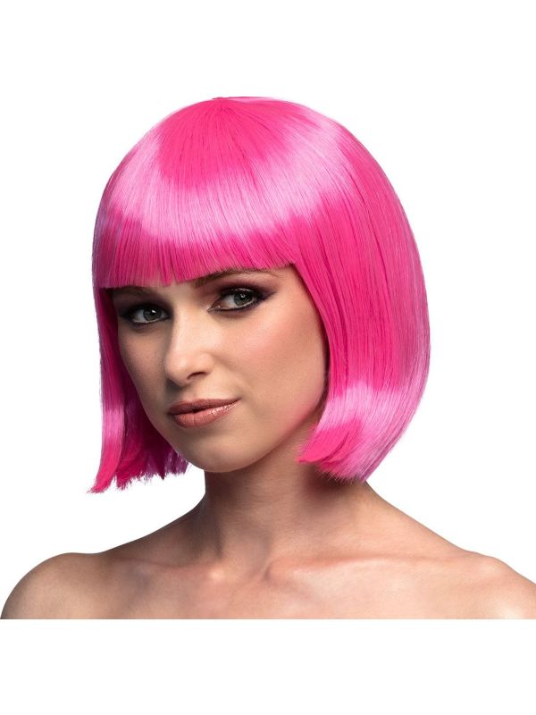 Cabaret Boblijn Pruik Roze