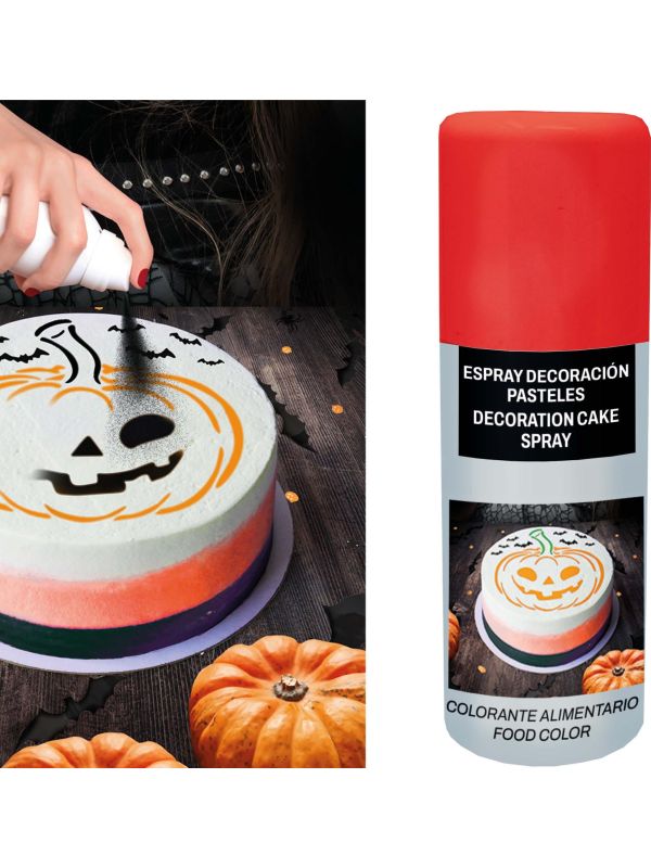 Cake Decoratie Spray Rood