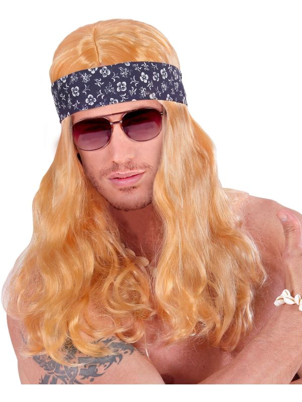 California Dreaming Pruik met Hoofdband
