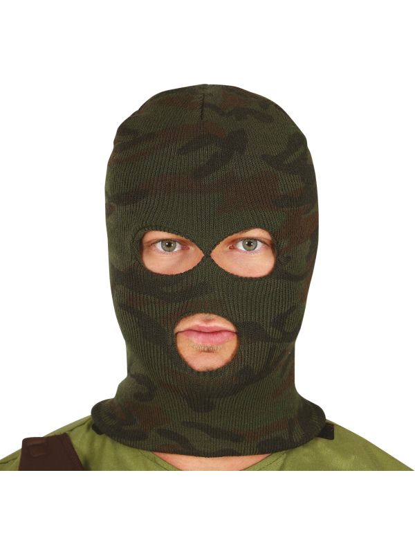 Camouflage Bivakmuts Soldaat