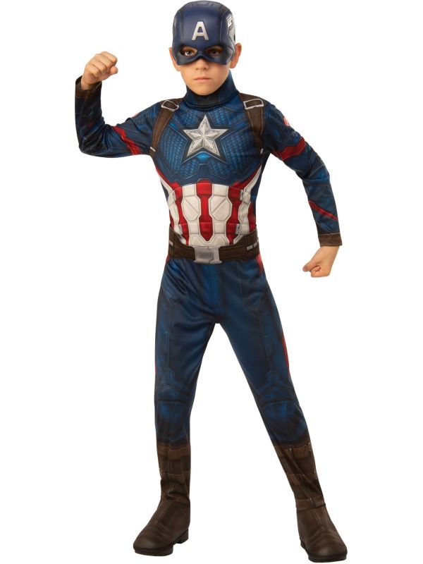 Captain America Kostuum Jongens Marvel Avengers