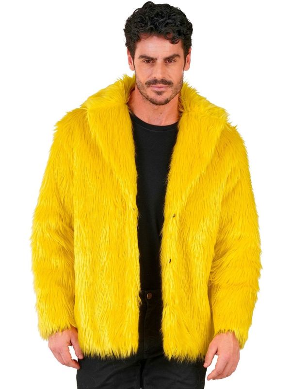 Carnaval Bontjas Geel Heren