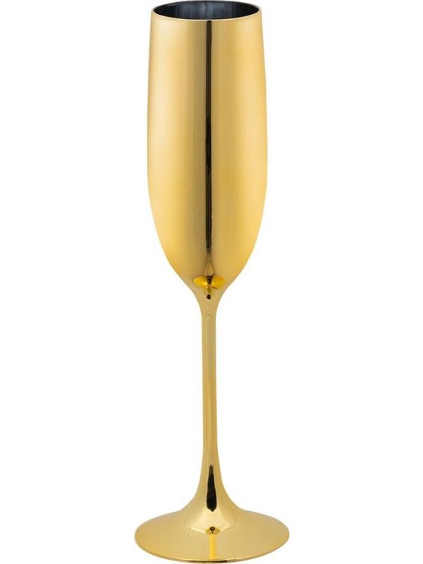 Champagneglas Goud Plastic