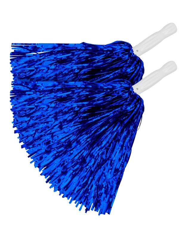 Cheerleader Pompoms Blauw Set Dames