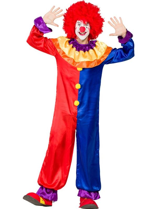 Clown Zeppy Kostuum Heren